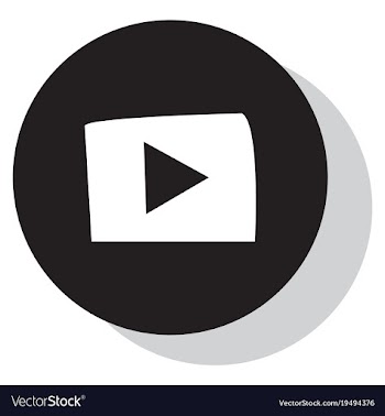 Flat play logo icon buttonyoutube flat social vector image