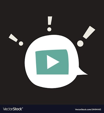 Flat play logo icon buttonyoutube flat social vector image