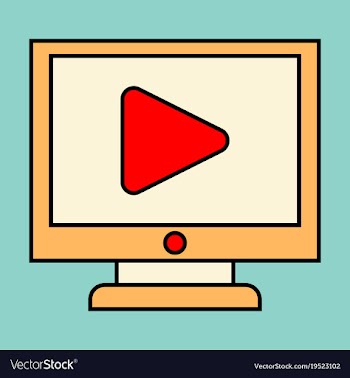 Flat play logo icon buttonyoutube flat social vector image