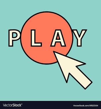 Flat play logo icon buttonyoutube flat social vector image