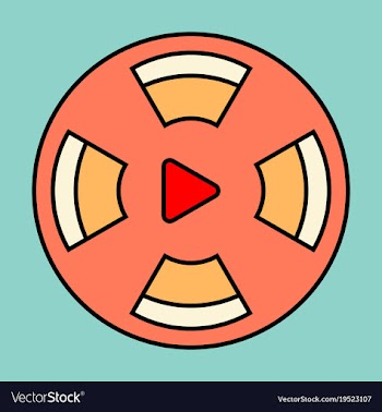 Flat play logo icon buttonyoutube flat social vector image