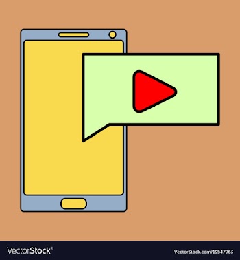Flat play logo icon buttonyoutube flat social vector image