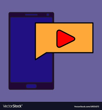 Flat play logo icon buttonyoutube flat social vector image