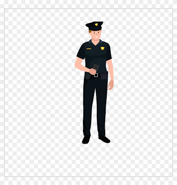 Flat Police 3547*3547 Transprent Png Free Download - Security ...