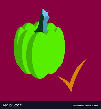 Flat pumpkin autumn halloween or thanksgiving vector image
