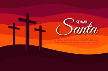 Flat semana santa concept Free Vector