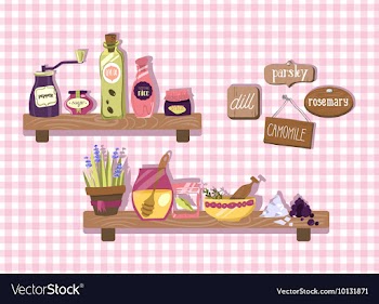 Flat Set vector image
