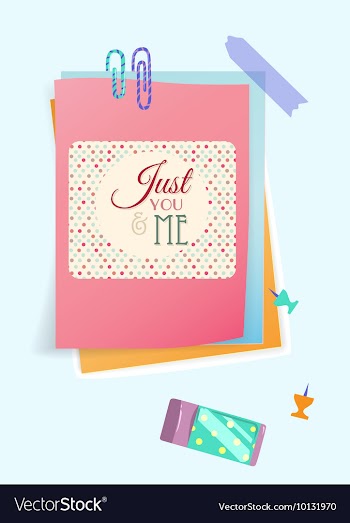 Flat Set vector image