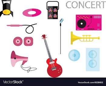 Flat Set vector image