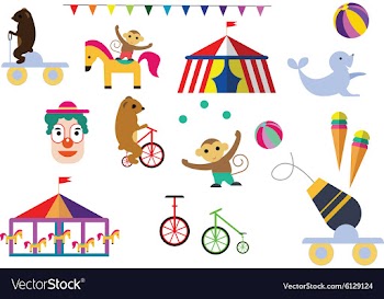 Flat Set vector image