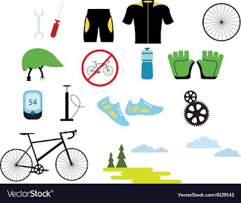 Flat Set vector image