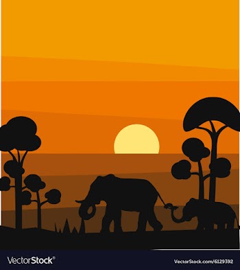 Flat Set vector image