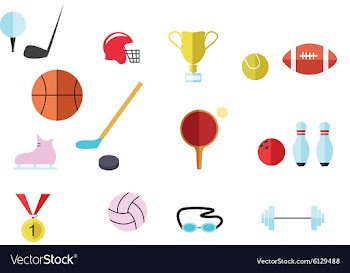 Flat Set vector image