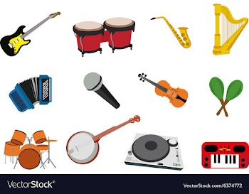 Flat Set vector image