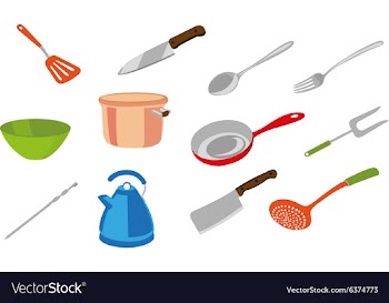 Flat Set vector image