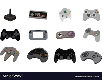 Flat Set vector image