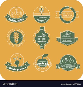 Flat Set vector image