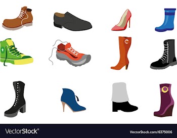 Flat Set vector image