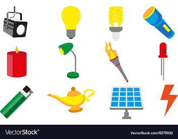 Flat Set vector image