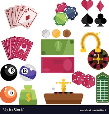 Flat set vector image