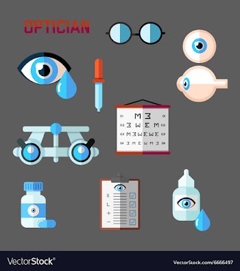 Flat set vector image