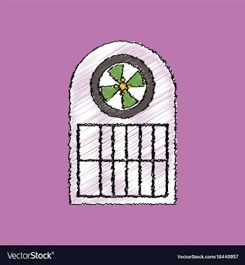 Flat shading style icon american roulette table vector image