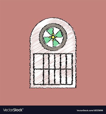 Flat shading style icon american roulette table vector image