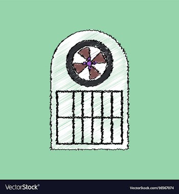 Flat shading style icon american roulette table vector image