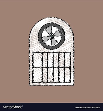Flat shading style icon american roulette table vector image