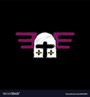 Flat shading style icon ancient helmet crusaders vector image