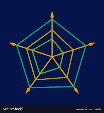 Flat shading style icon arrows vector image