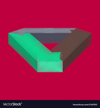 Flat shading style icon arrows vector image