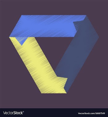 Flat shading style icon arrows vector image