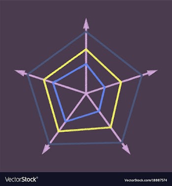 Flat shading style icon arrows vector image