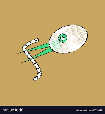 Flat shading style icon bird and worm vector image