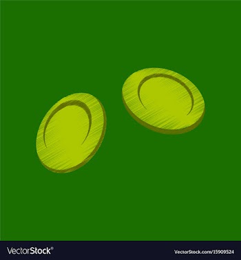 Flat shading style icon blood cells vector image