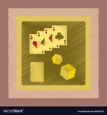 Flat shading style icon board card chip vector image