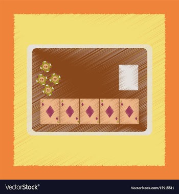 Flat shading style icon board card chip vector image