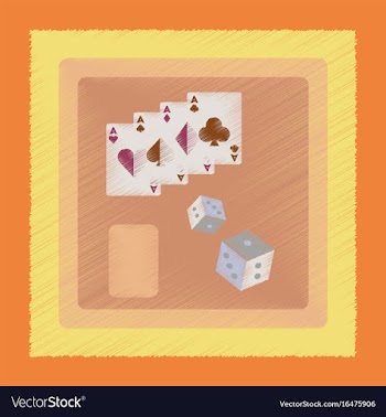 Flat shading style icon board card chip vector image