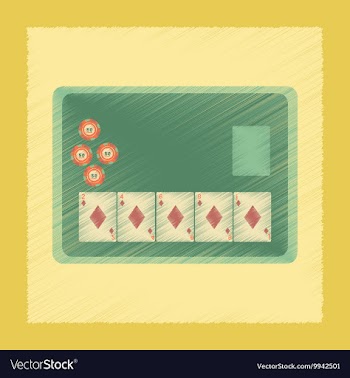 Flat shading style icon board card chip vector image