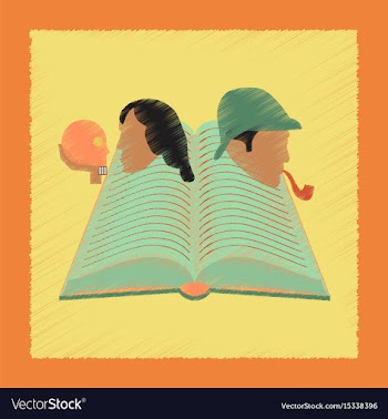 Flat shading style icon book classics vector image