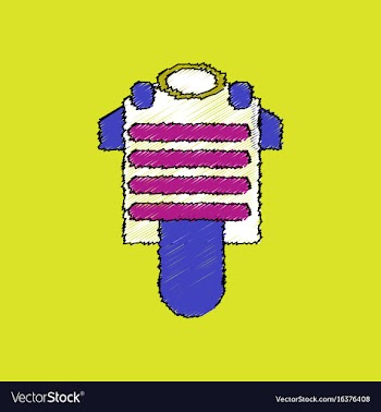 Flat shading style icon bulletproof vest vector image