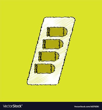 Flat shading style icon bullets in magazine vector image