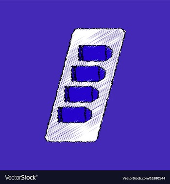 Flat shading style icon bullets in magazine vector image