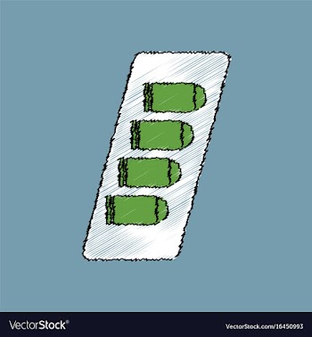 Flat shading style icon bullets in magazine vector image