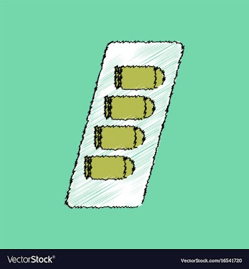 Flat shading style icon bullets in magazine vector image