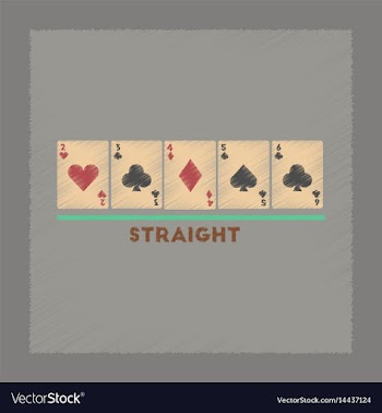 Flat shading style icon cards straight vector image