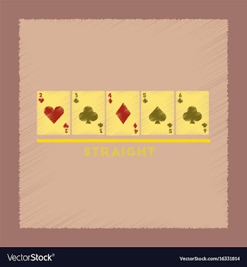 Flat shading style icon cards straight vector image