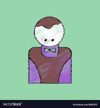 Flat shading style icon casino delar silhouette vector image