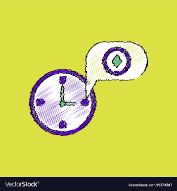 Flat shading style icon casino stuff time vector image